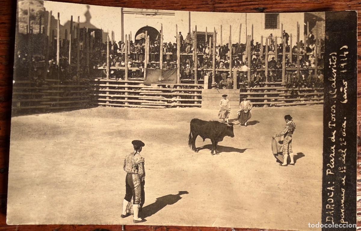 Postales: POSTAL DAROCA PLAZA DE TOROS 1914