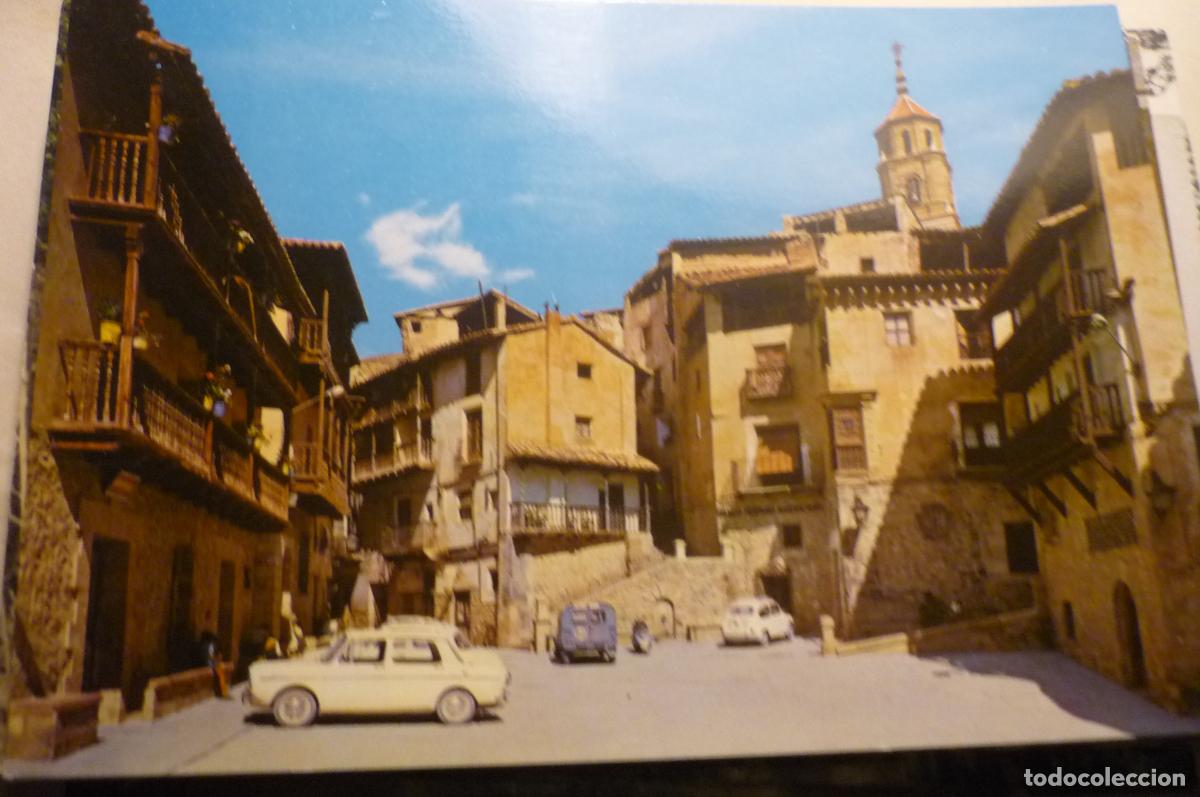 Postales: postal albarracin plaza generalisimo cm