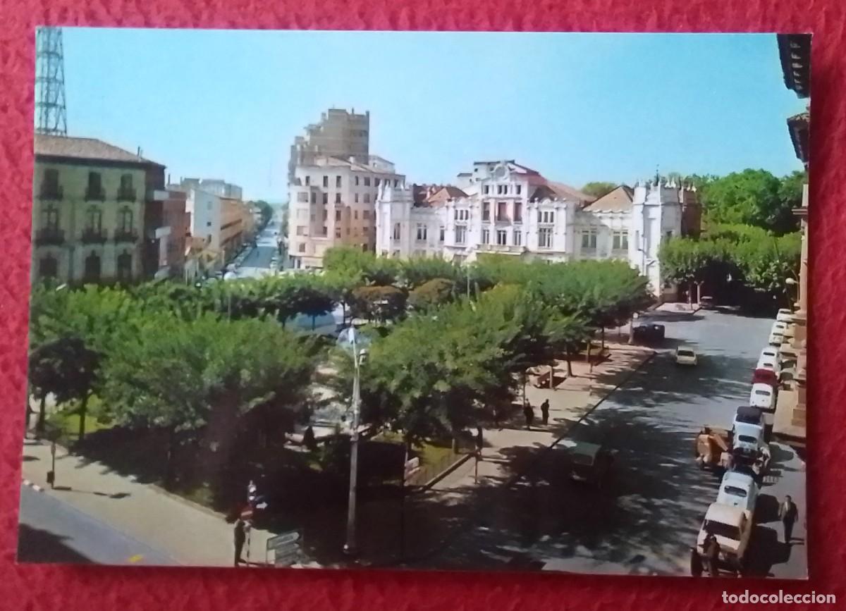 Postales: POSTAL POST CARD QSL DE RADIOAFICIONADOS O SIMIL HUESCA PLAZA DE NAVARRA AL FONDO C&Iacute;RCULO OSCENSE...