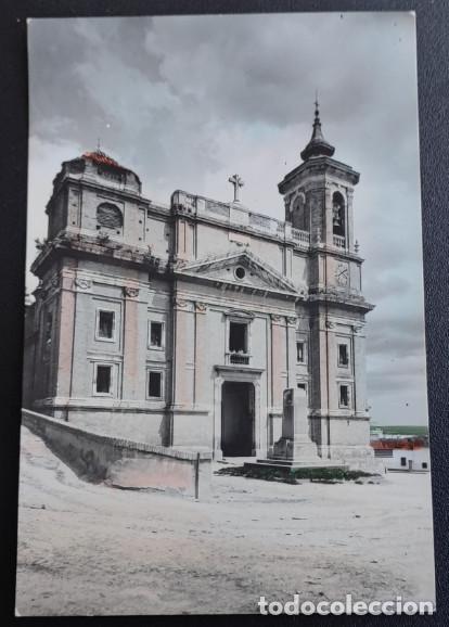 Postales: EPILA, FACHADA DE LA IGLESIA PARROQUIAL, POSTAL ANTIGUA