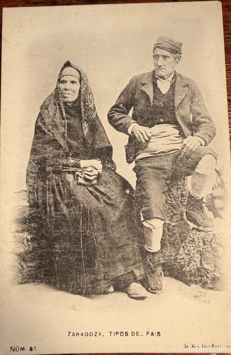 Cartes Postales: POSTAL ZARAGOZA N&ordm; 51 TIPOS DE PAIS
