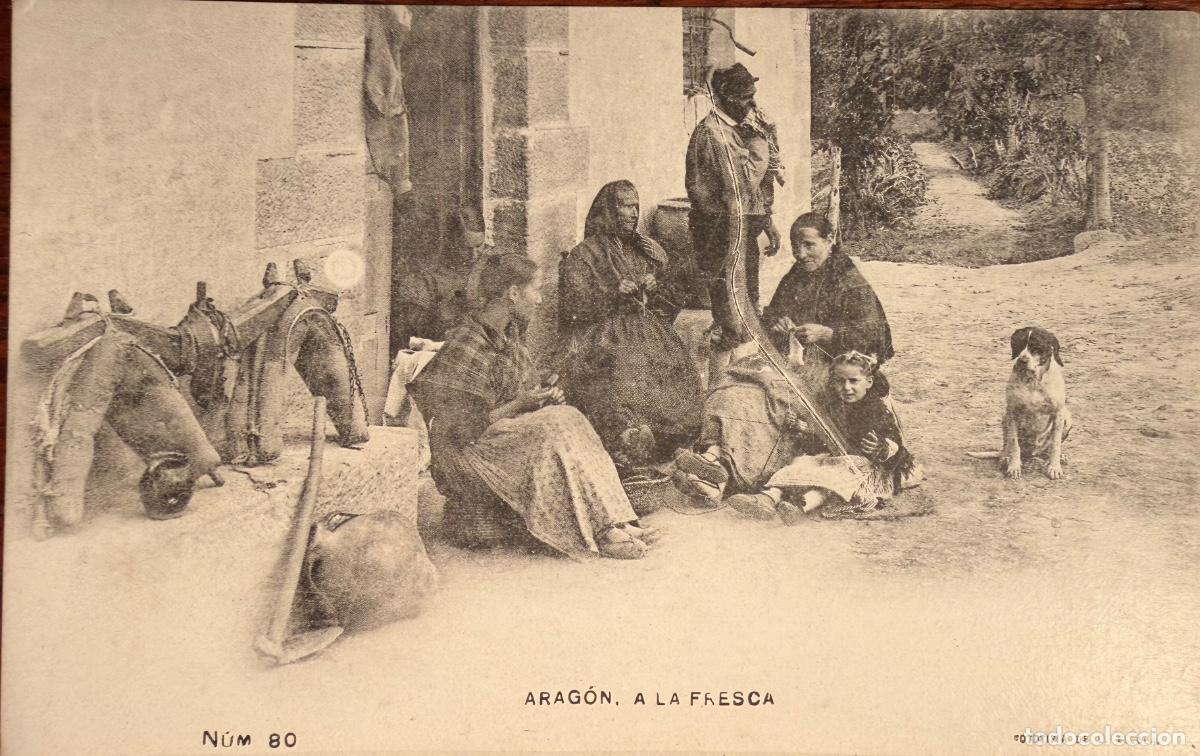 Cartes Postales: POSTAL ARAGON N&ordm;80 A LA FRESCA