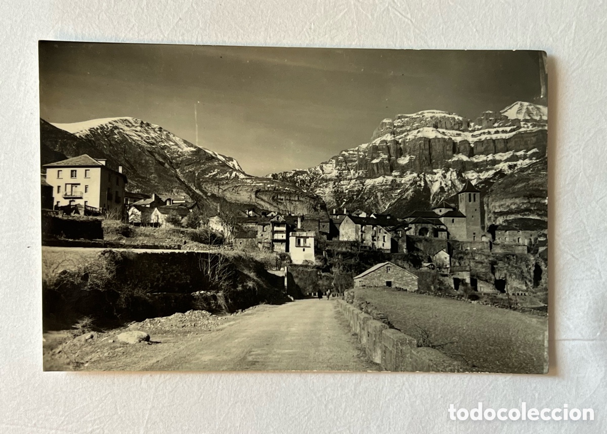 Postales: TORLA (Huesca) Postal No.83, El Mondarruego al fondo. Edic., Sicilia (h.1950?) S/C
