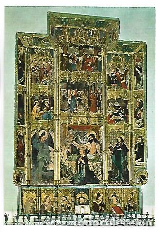 Postales: RETABLO DE LA PURIFICACION, SIGLO XV, CATEDRAL.-TERUEL