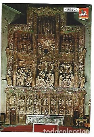 Postales: CATEDRAL, ALTAR MAYOR.- HUESCA - Foto 1