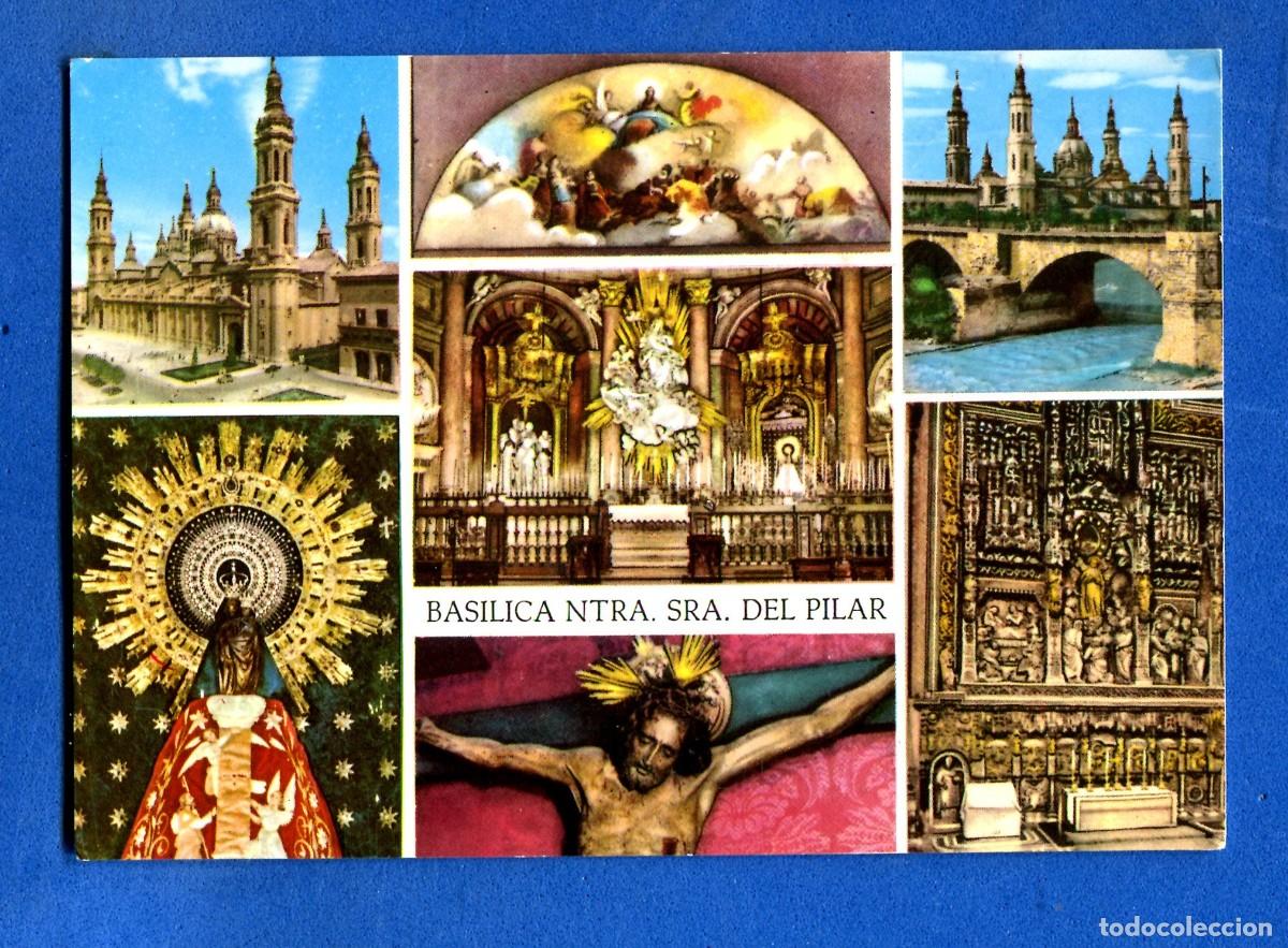 Postales: POSTAL SIN CIRCULAR ZARAGOZA 70 BASILICA DEL PILAR EDITA C-JOSAN