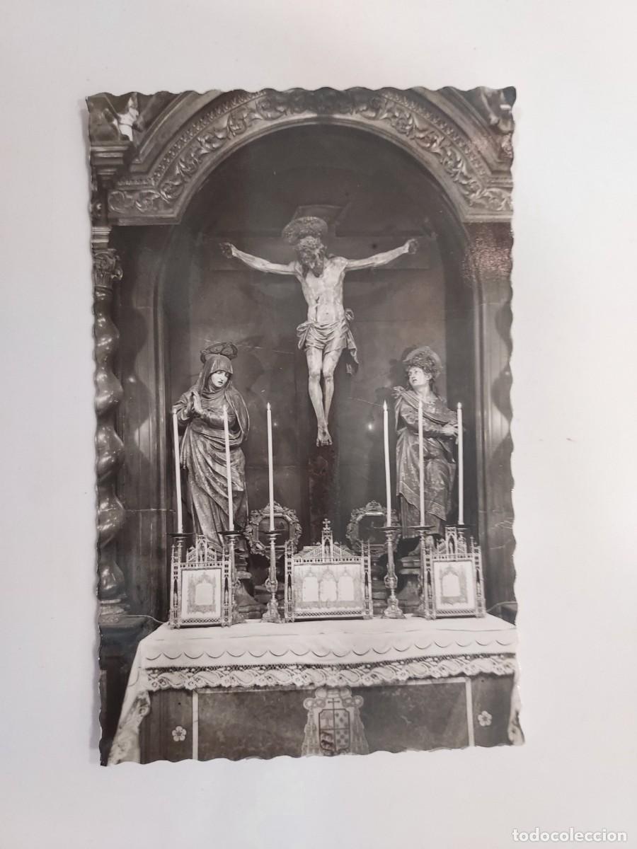 Postales: POSTAL ZARAGOZA CATEDRAL DE LA SEO ALTAR DEL SANTO CRISTO. S/C. GARRABELLA 141. Religiosa
