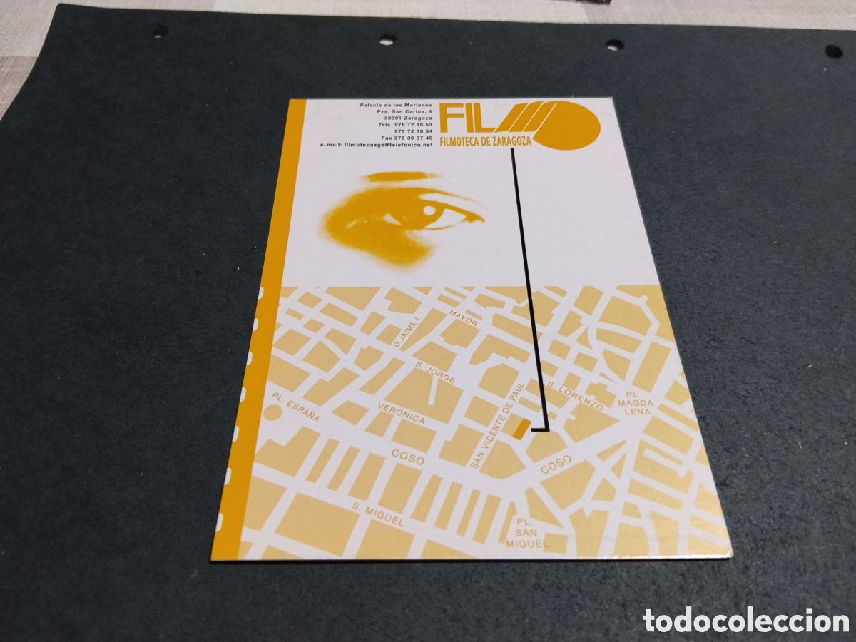 Postales: Postal Filmoteca de Zaragoza