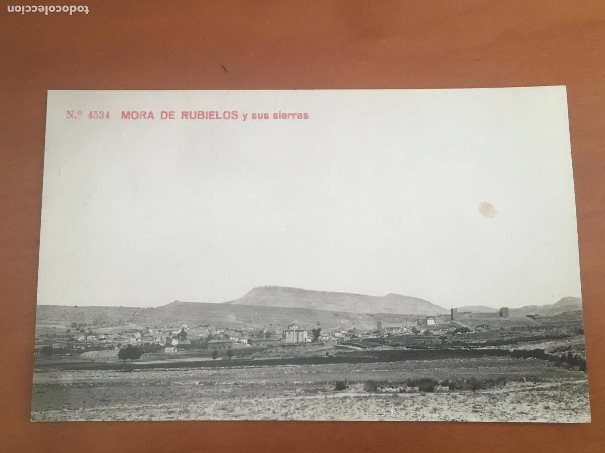 Postales: mora de rubielos y sus sierras postal fotografica original antigua