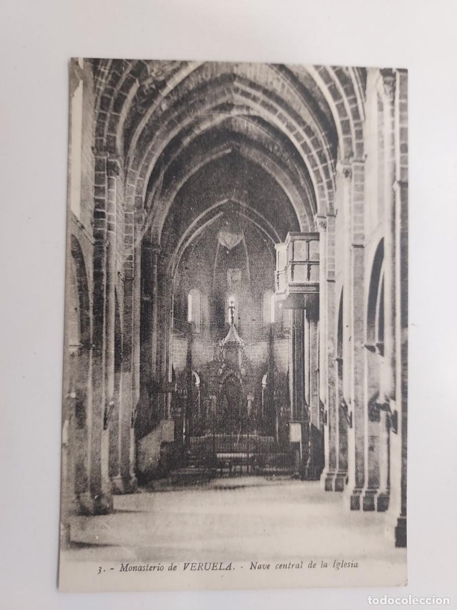Postales: POSTAL MONASTERIO DE VERUELA. NAVE CENTRAL DE LA IGLESIA. S/C. MORA INSA 3. ZARAGOZA