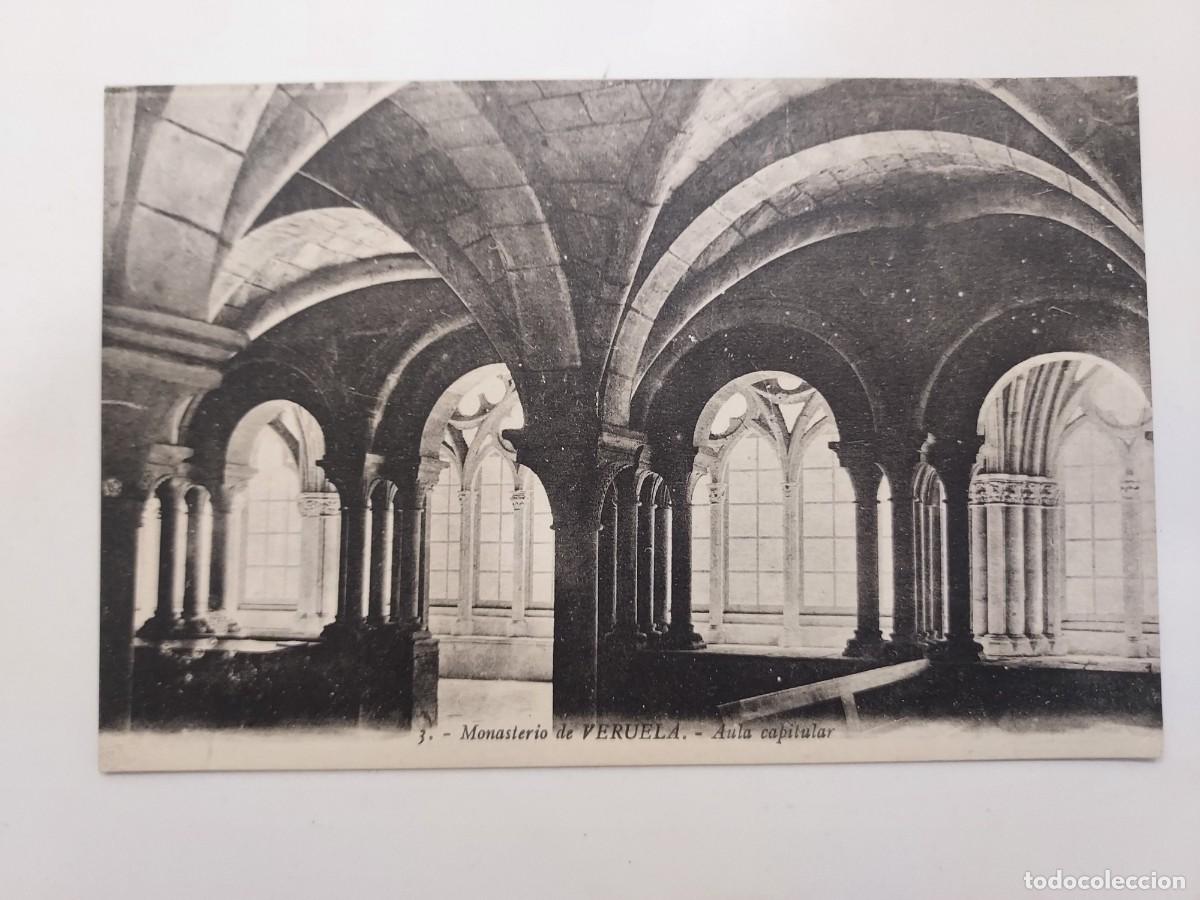 Postales: POSTAL MONASTERIO DE VERUELA. AULA CAPITULAR. S/C. MORA INSA 3. ZARAGOZA