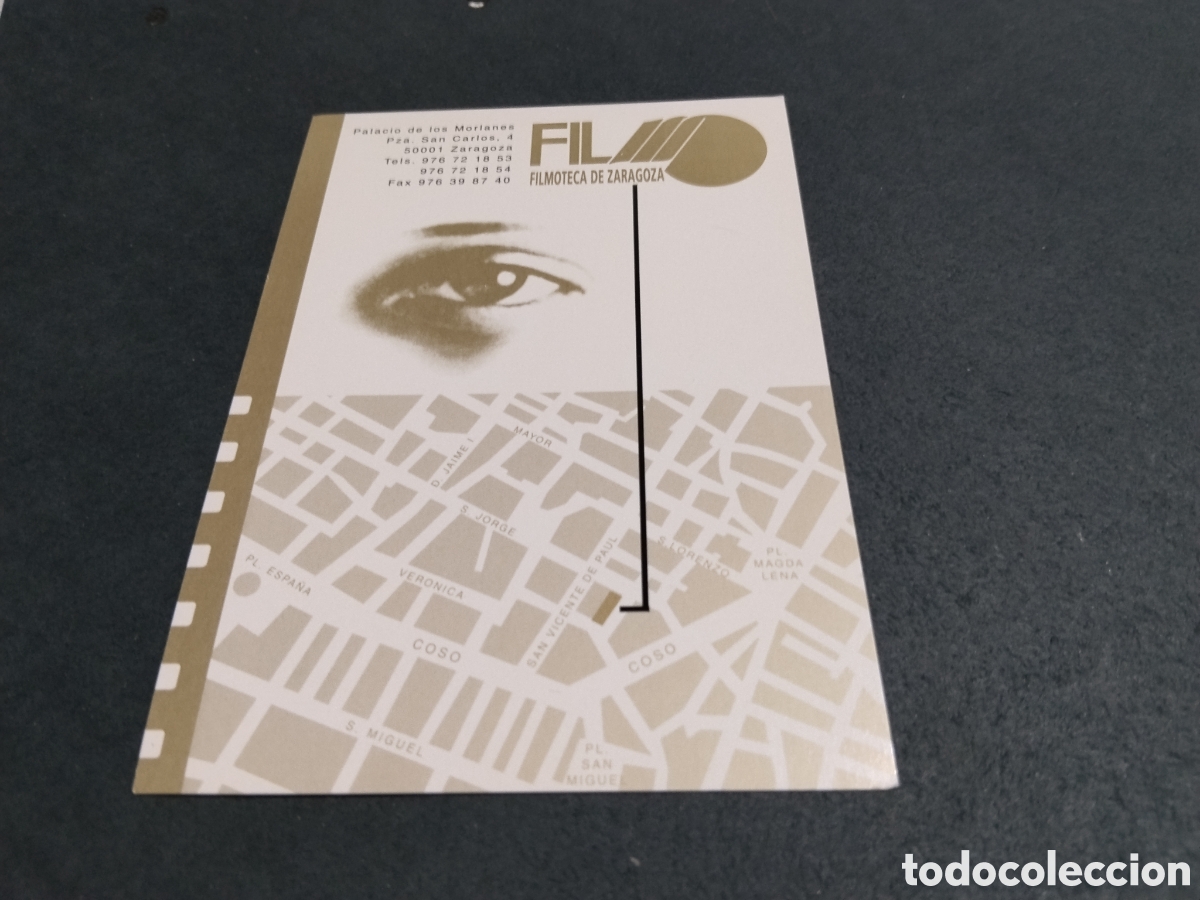 Postales: Postal Filmoteca de Zaragoza