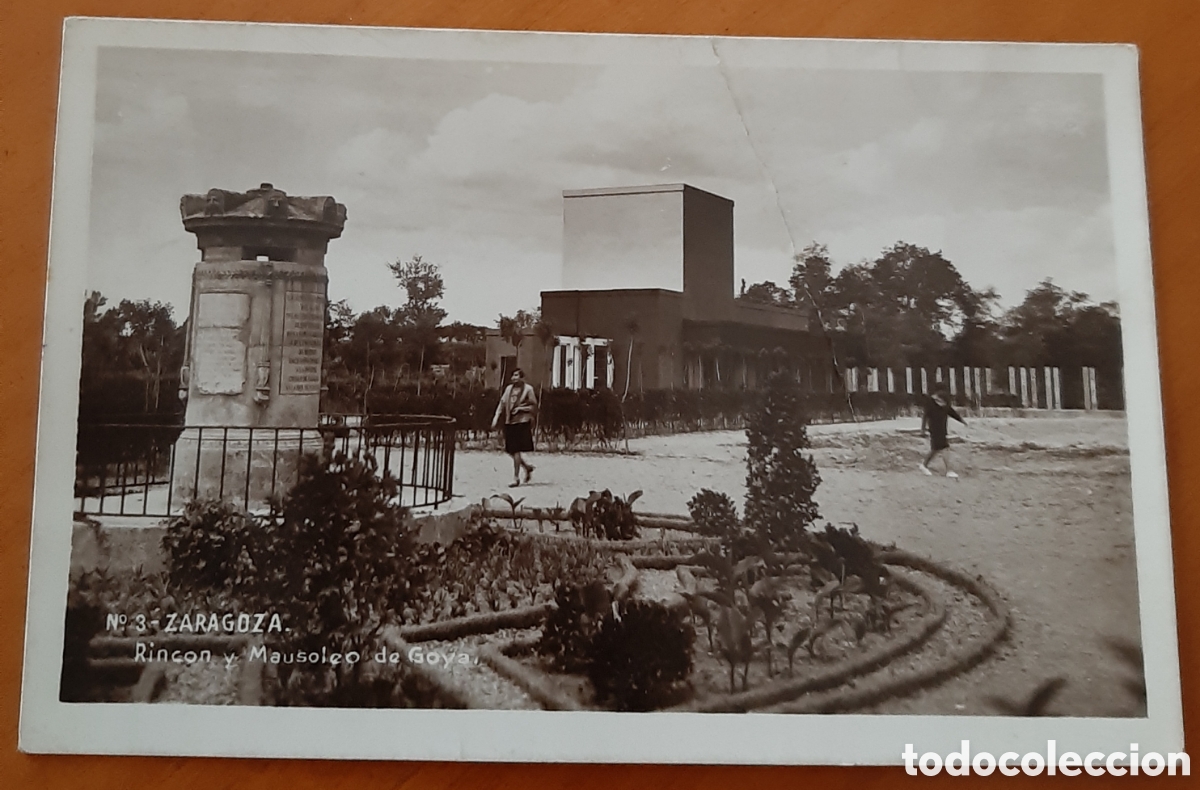Postales: Postal Zaragoza. Rinc&oacute;n y Mausoleo de Goya. Sin escribir. R10363