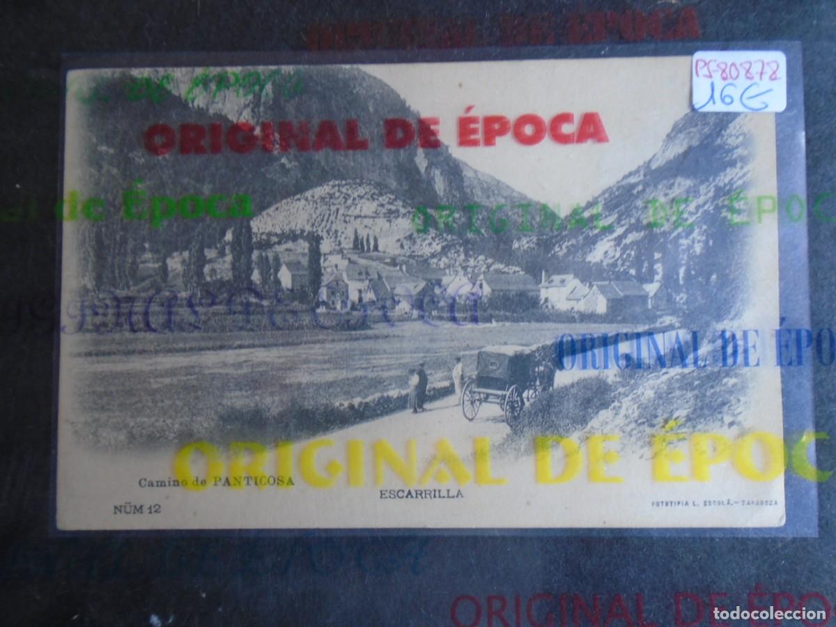 Postales: (PS-80878)POSTAL DE CAMINO DE PANTICOSA-ESCARRILLA.FOTOTIPIA L.ESCOLA