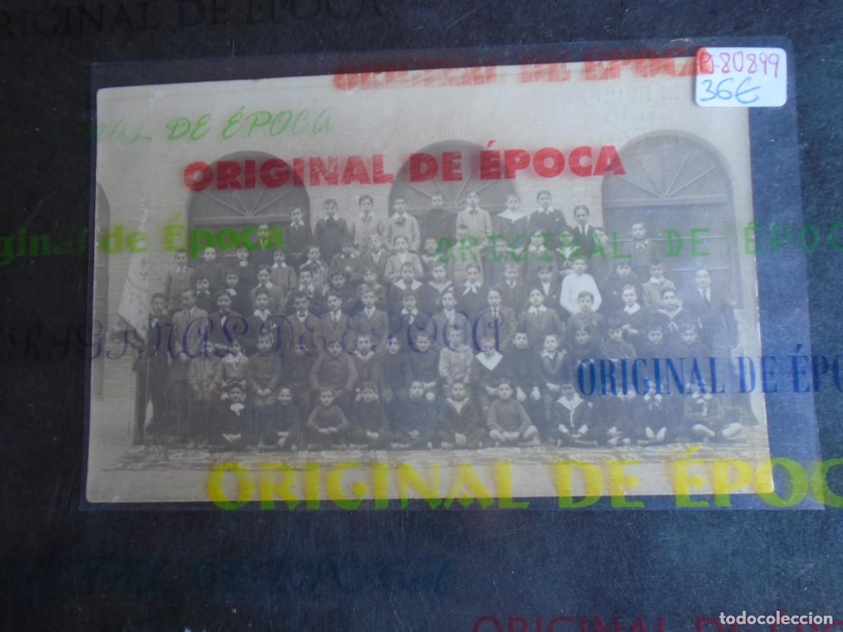 Postales: (PS-80899)POSTAL FOTOGRAFICA DE ZARAGOZA-COLEGIO DEL SALVADOR 1912-1913
