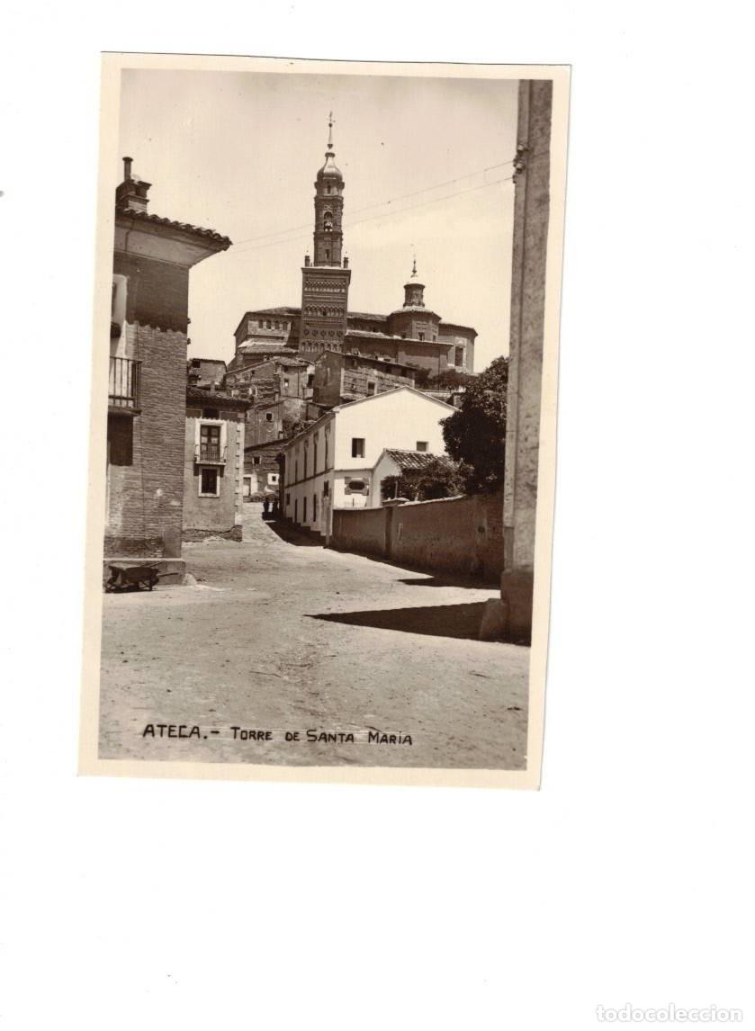 Postales: ATECA. ZARAGOZA. TORRE DE SANTA MARIA