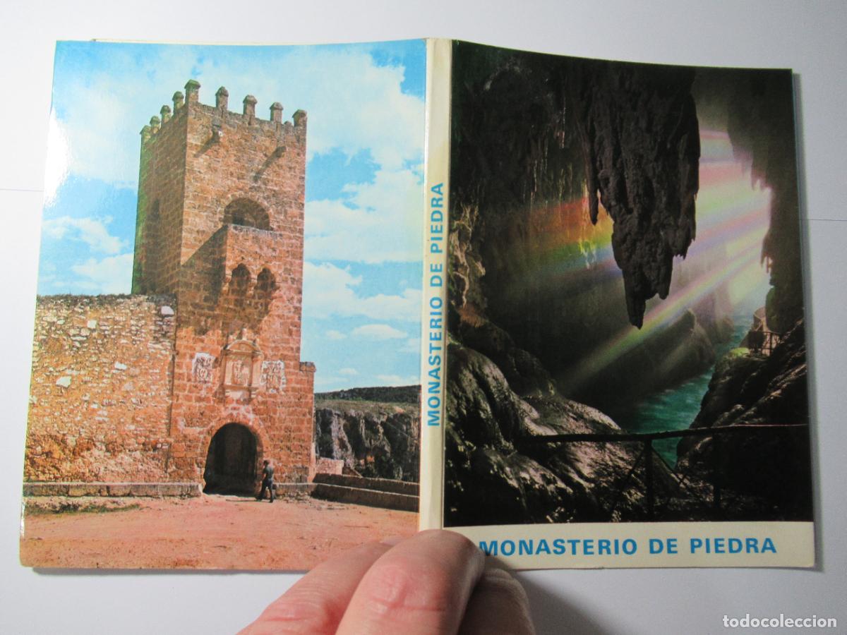 Postales: Bloc Monasterio de Piedra - Zaragoza - 10 postales en acorde&oacute;n