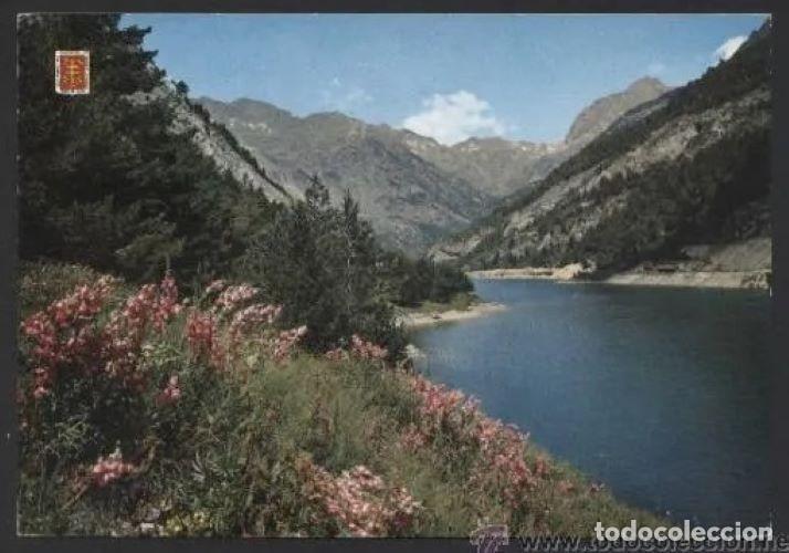 Postcards: Sallent de G&aacute;llego *Lago de la Sarra..* Ed. Fisa n&ordm; 16. Circulada.