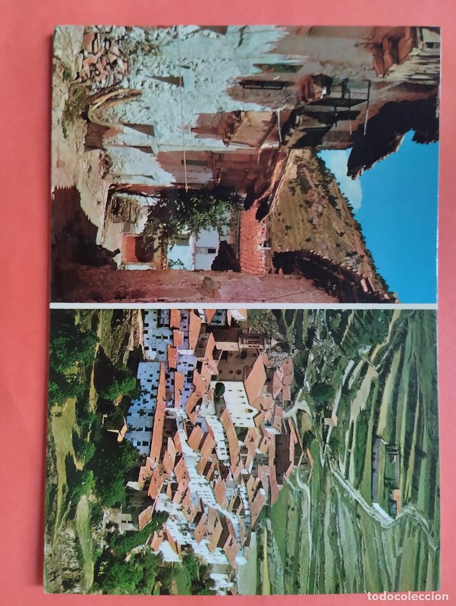 Postales: LINARES DE MORA TERUEL CALLE TIPICA Y VISTA PARCIAL