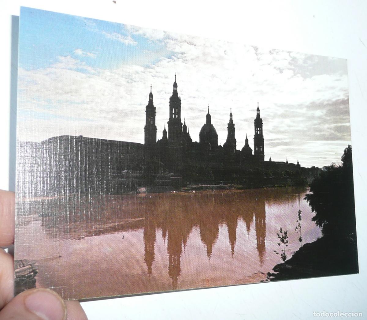 Postales: Postal Zaragoza N&ordm; 82 Bas&iacute;lica del Pilar, contraluz. Sin circular.
