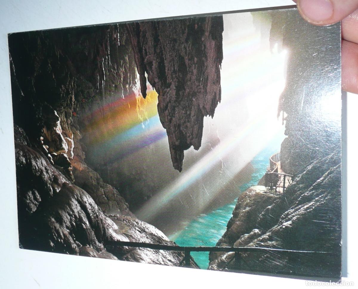 Postales: Postal Monasterio de Piedra Zaragoza N&ordm; 30 Gruta de la cola de caballo. Sin circular.