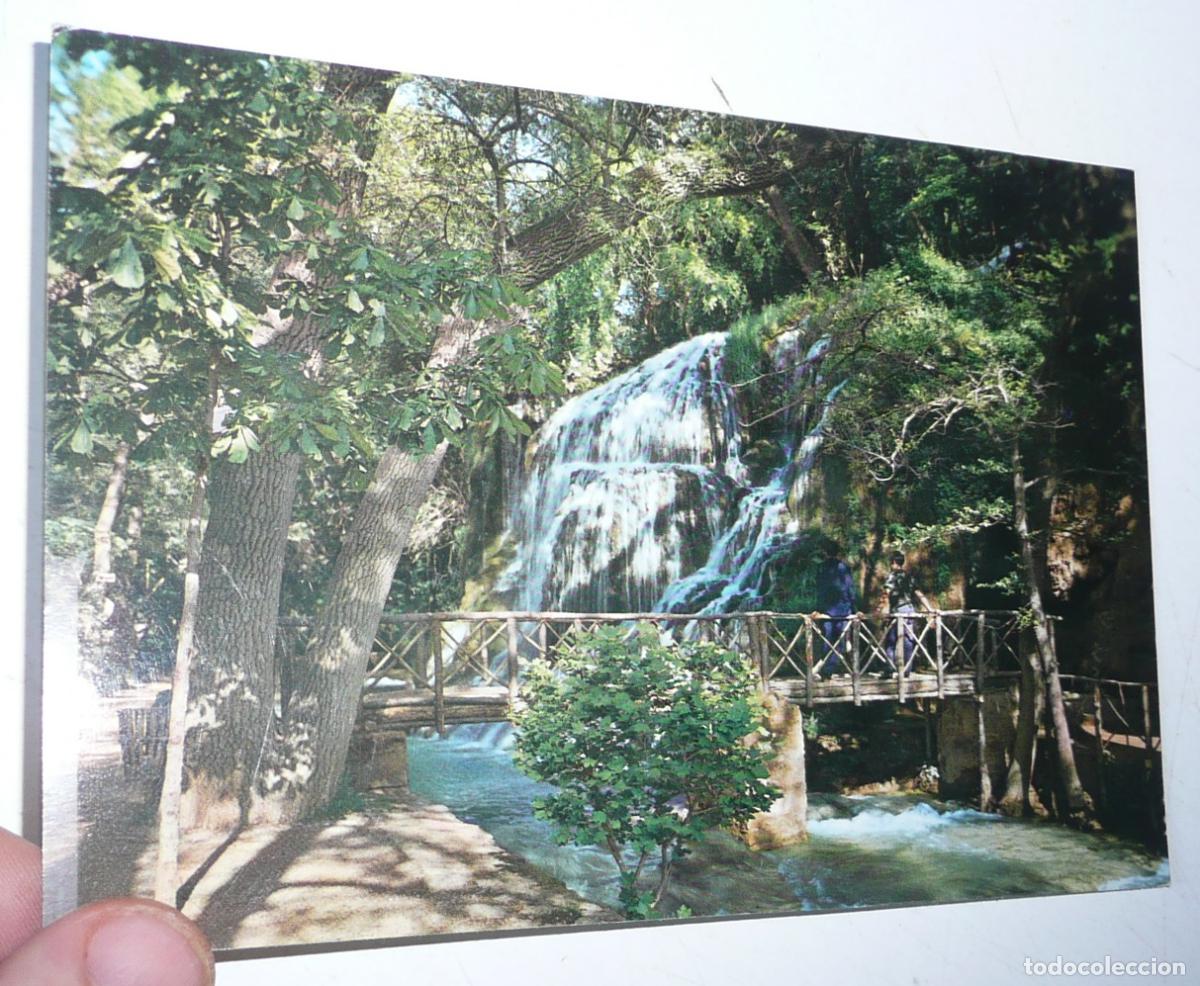 Postales: Postal Monasterio de Piedra Zaragoza N&ordm; 24 Cascada el Iris. Sin circular.