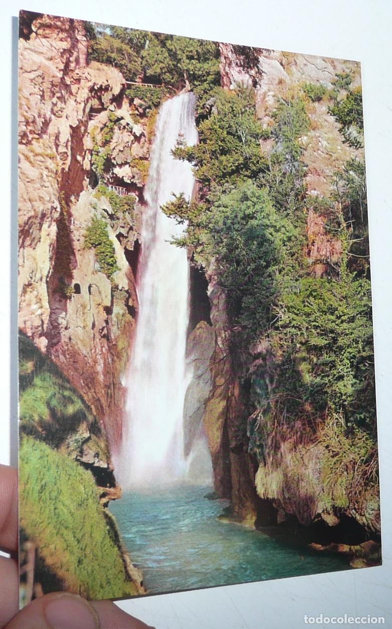 Postales: Postal Monasterio de Piedra Zaragoza N&ordm; 20 Cascada La cola del caballo. Sin circular.
