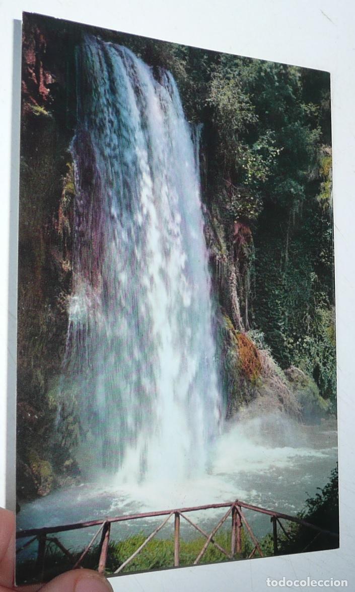 Postales: Postal Monasterio de Piedra Zaragoza N&ordm; 17 Cascada Caprichosa. Sin circular.