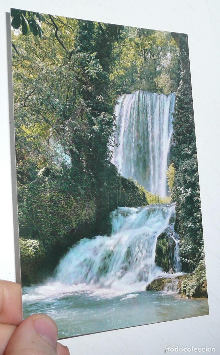 Postales: Postal Monasterio de Piedra Zaragoza N&ordm; 16 Ba&ntilde;o de Diana y Cascada Caprichosa. Sin circular.