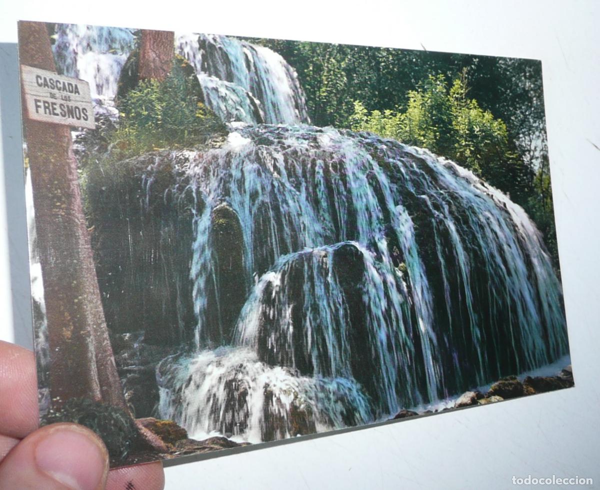Postales: Postal Monasterio de Piedra Zaragoza N&ordm; 15 Cascada de los Fresnos. Sin circular.