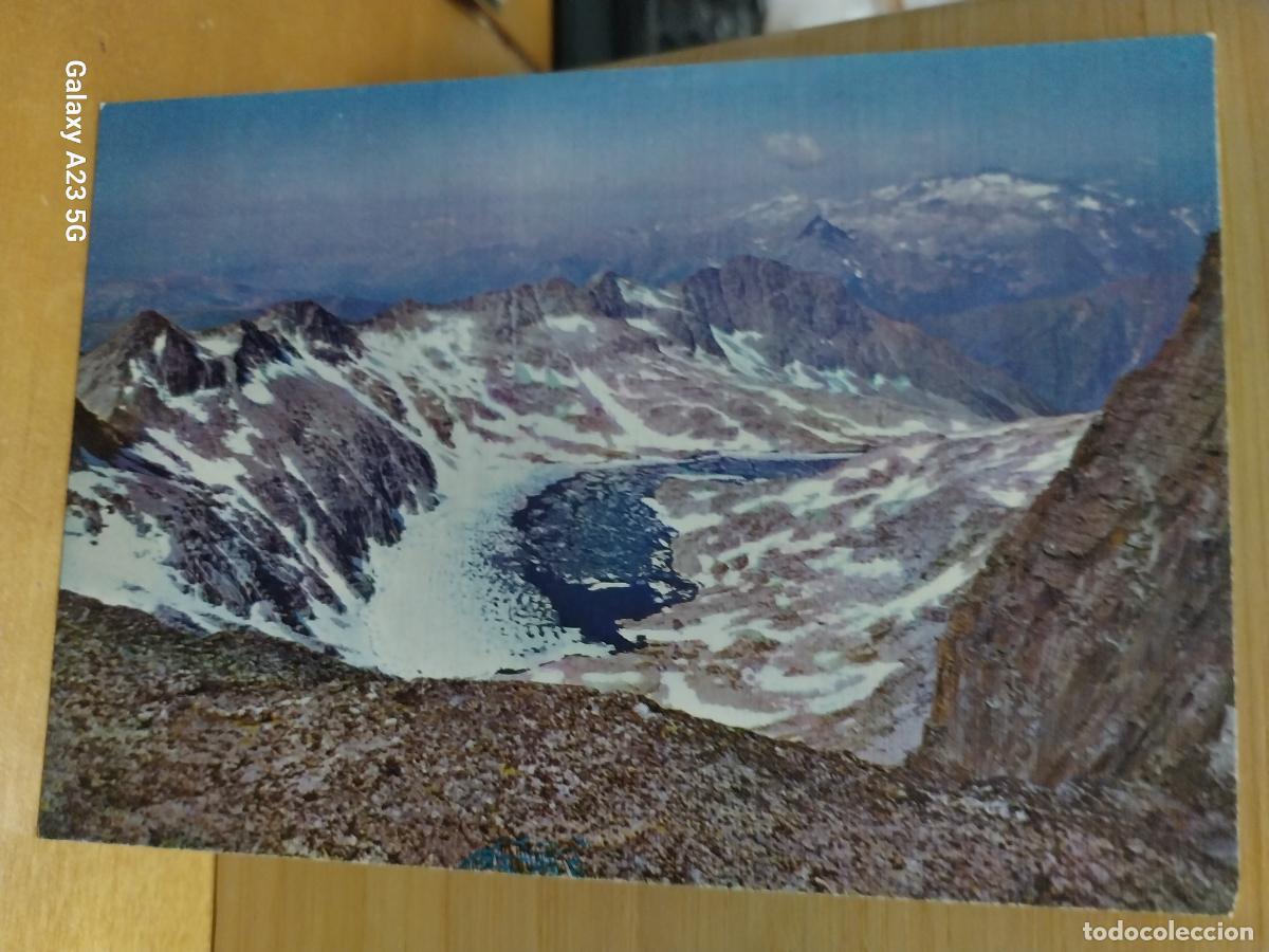 Postales: BENASQUE LAGO CREGUE&Ntilde;A COLLADO MALDITO ED SICILIA 7 SC ORIGINAL MONTA&Ntilde;A NEVADA
