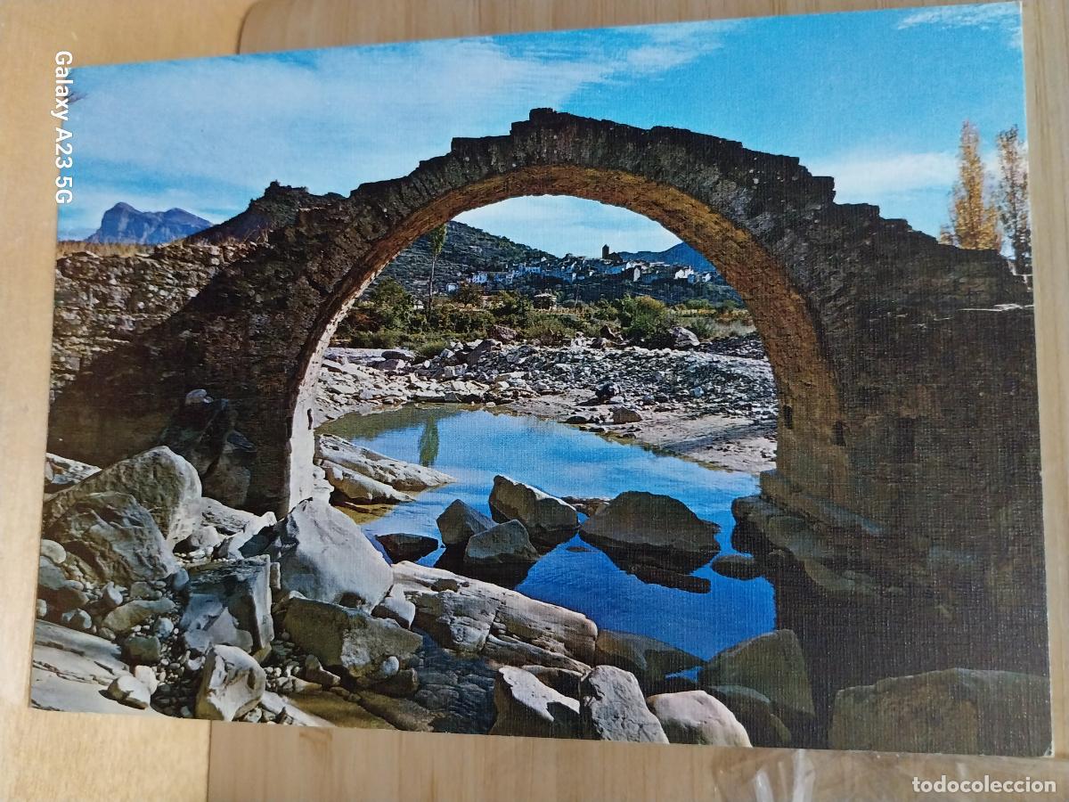 Postales: BOLTA&Ntilde;A PUENTE ROM&Aacute;NICO PE&Ntilde;A MONTA&Ntilde;ESA ED SICILIA 4 SC ORIGINAL MONTA&Ntilde;ISMO ALPINISMO