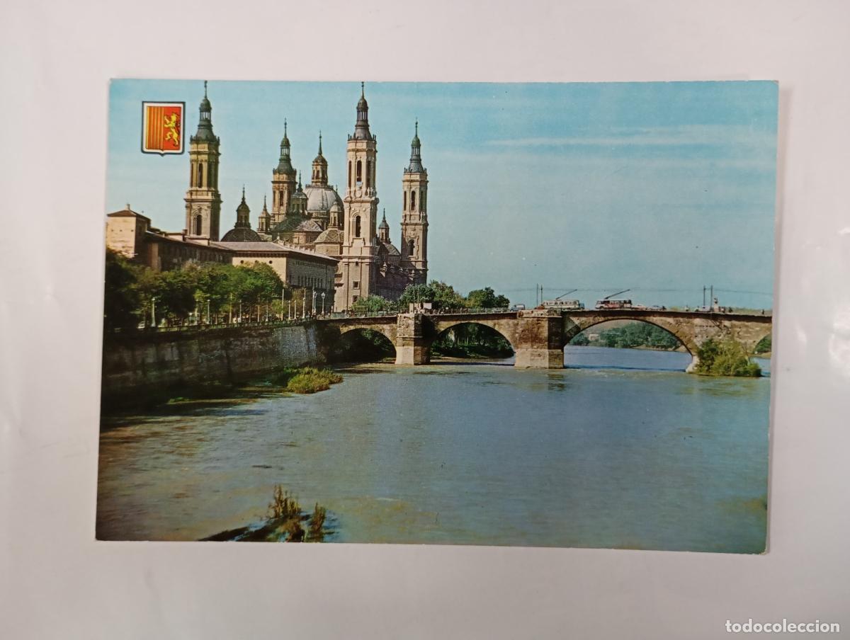Postales: POSTAL DE ZARAGOZA. BAS&Iacute;LICA DEL PILAR. TDKP30Q