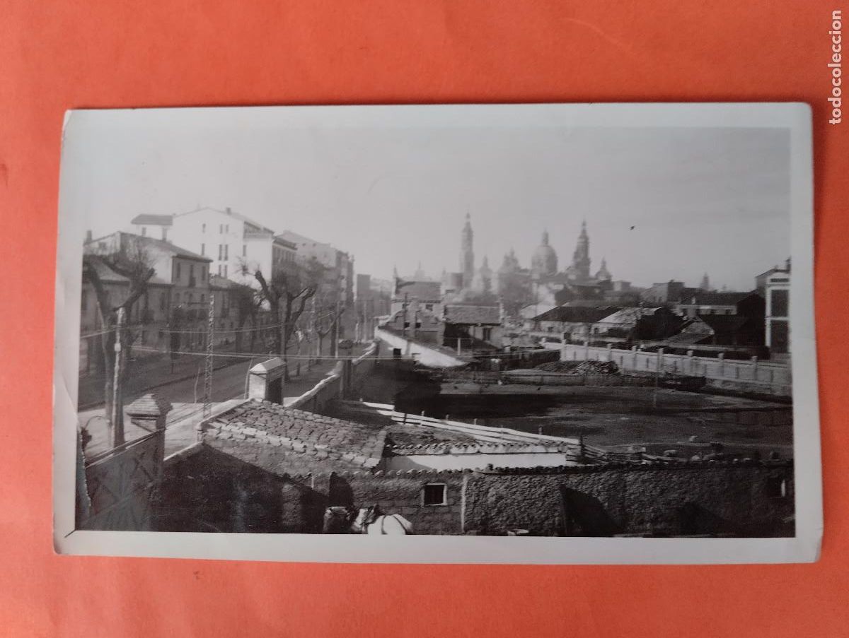 Postales: FOTO TAMA&Ntilde;O POSTAL. VISTA DE ZARAGOZA, EL PILAR..