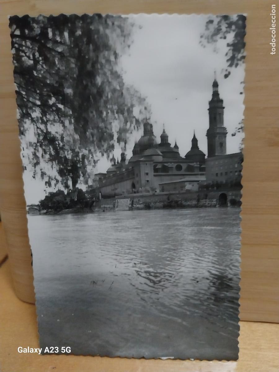 Postales: TEMPLO METROPOLITANO NUESTRA SE&Ntilde;ORA DEL PILAR ZARAGOZA ED SICILIA 30 CIRCULADA A&Ntilde;OS 50