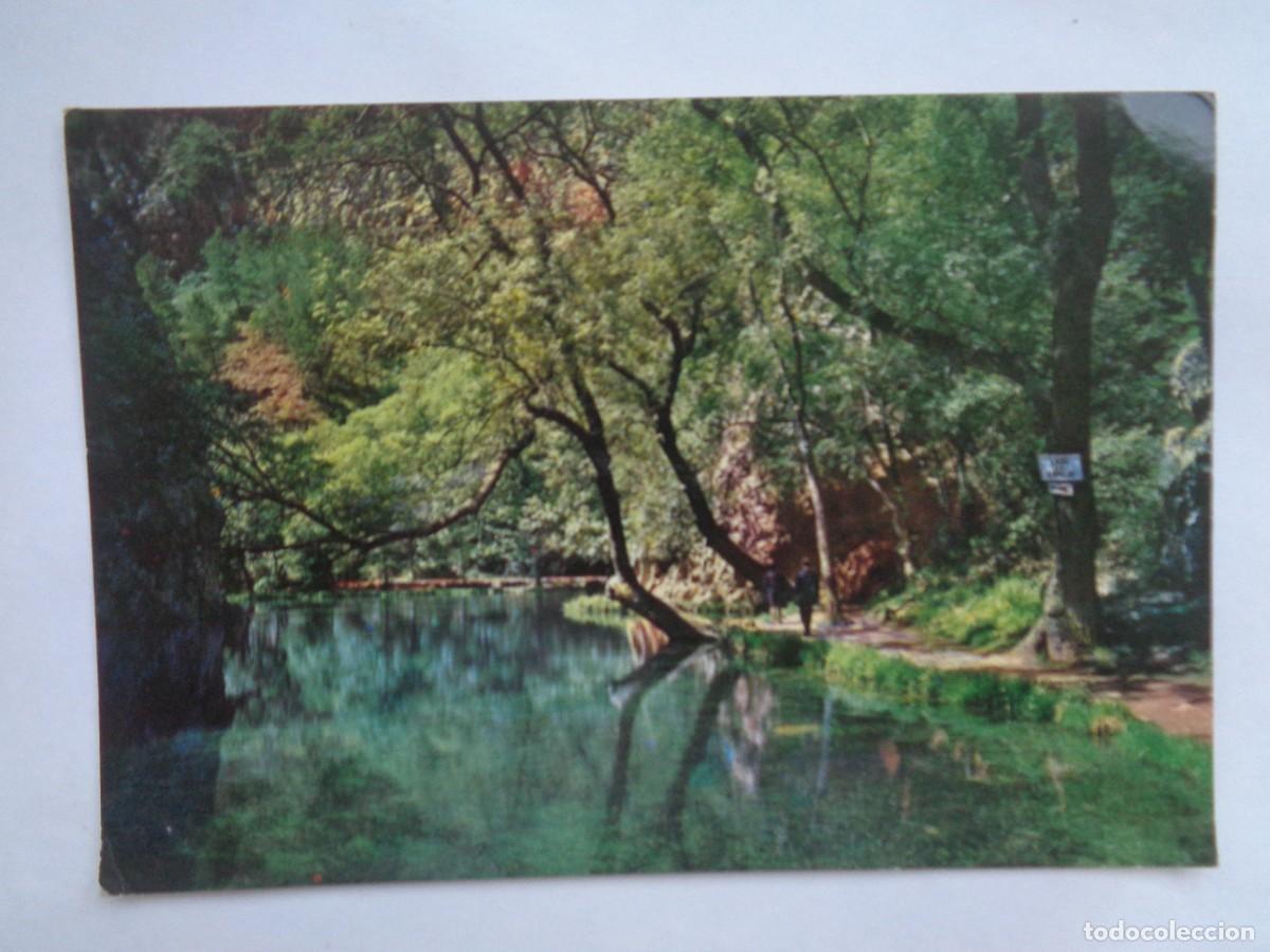 Postales: POSTAL DE MONASTERIO DE PIEDRA ( ZARAGOZA ). CON SELLO DE FRANCO