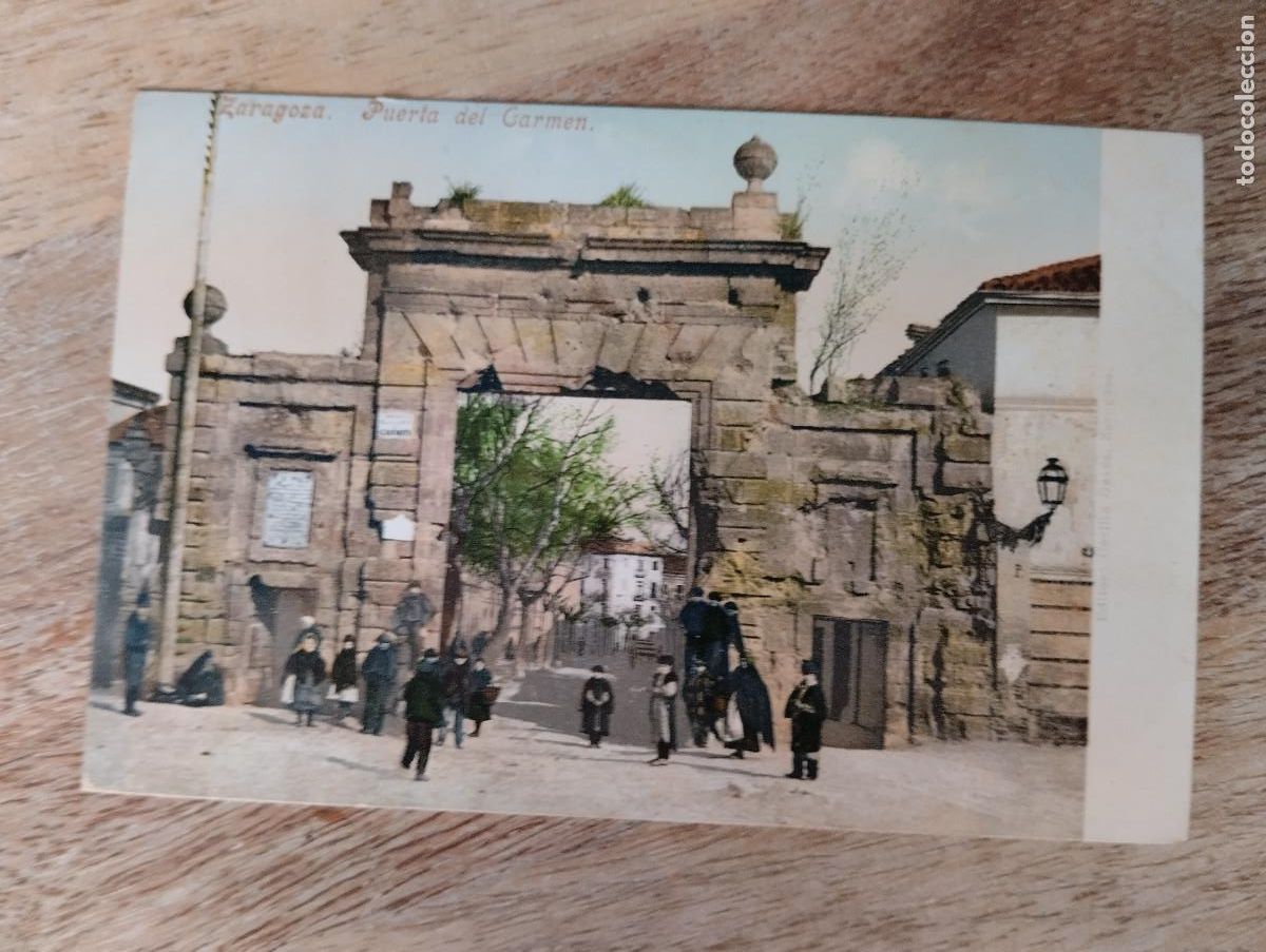 Postales: ZARAGOZA PUERTA DEL CARMEN. PURGER