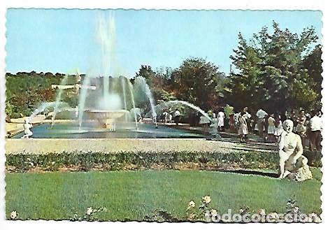 Postales: FUENTE, PARQUE DE PRIMO DE RIVERA.- ZARAGOZA