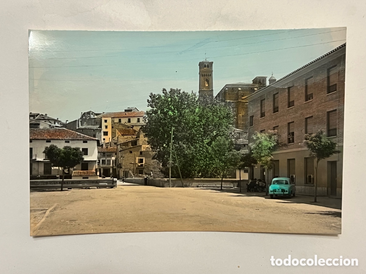 Postales: ANI&Ntilde;ON (Zaragoza) Postal No.4, Plaza de D. Antonino Peiro .. Edic. Paris (a.1965) circulada