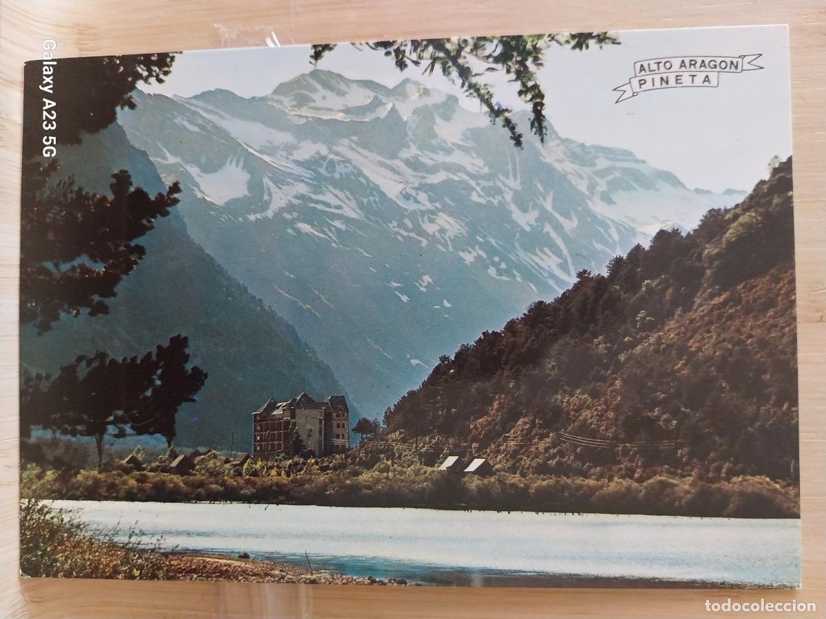 Postales: BIELSA PINETA LAGO MACIZO ALTO ARAGON HUESCA ED PE&Ntilde;ARROYA 330 SC ORIGINAL NEVADO