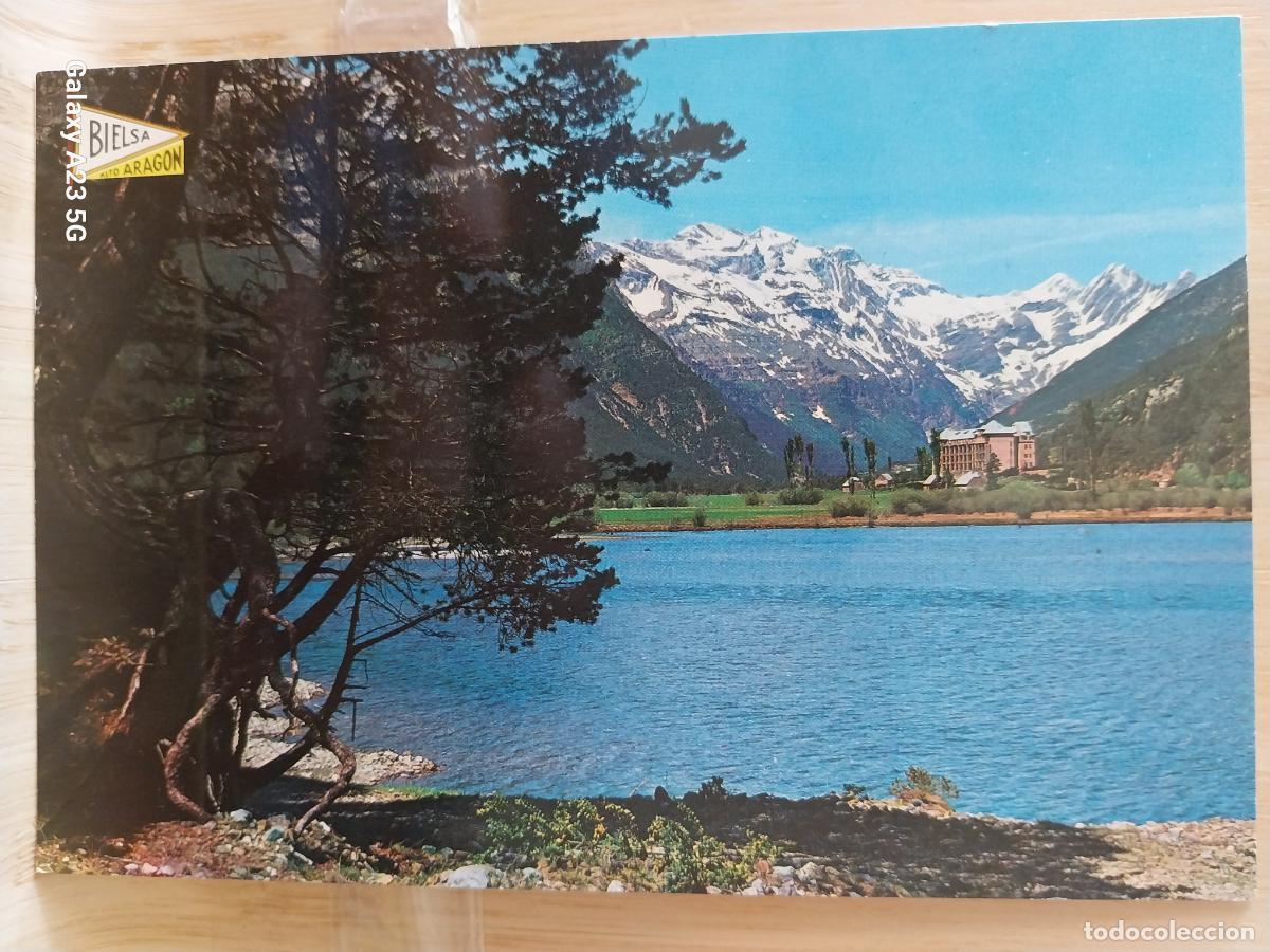 Postales: BIELSA LAGO EN EL VALLE PINETA TRES SORORES ED PE&Ntilde;ARROYA 784 SC ORIGINAL