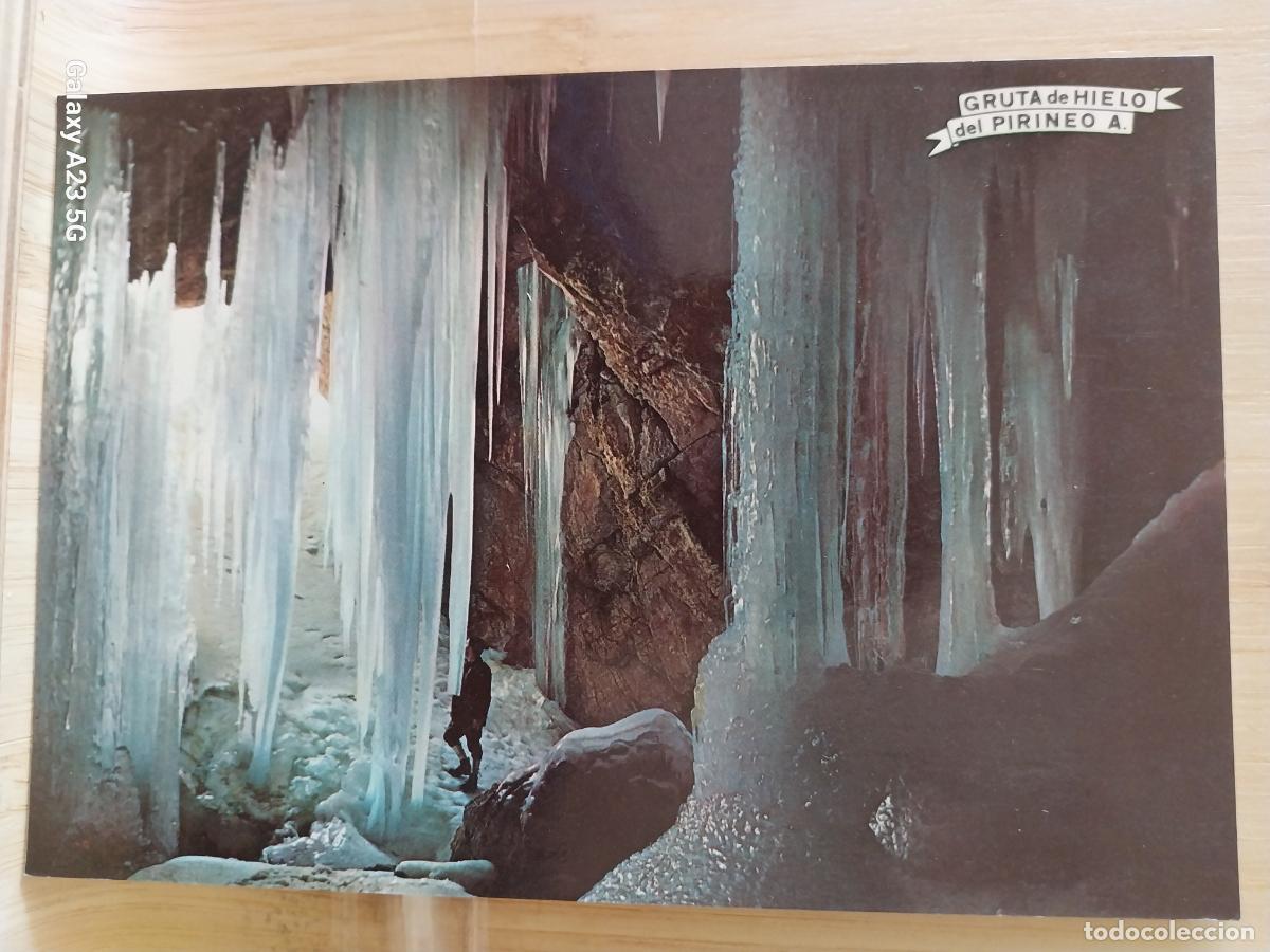 Postales: GRUTA HELADA PIRINEO ALTO ARAGON HUESCA ED PE&Ntilde;ARROYA 253 SC ORIGINAL ANIMADA