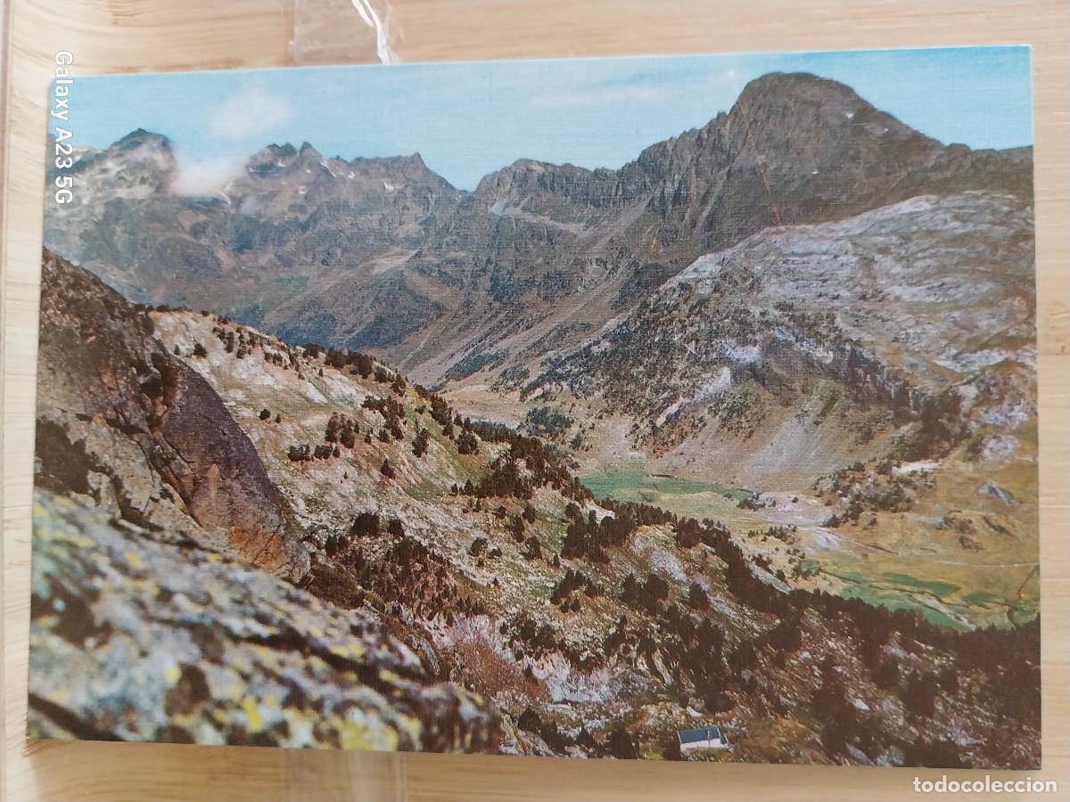 Postales: BENASQUE REFUGIO RENCLUSA PICO SALVAGUARDIA AIGUASPASA ED SICILIA 94 SC ORIGINAL