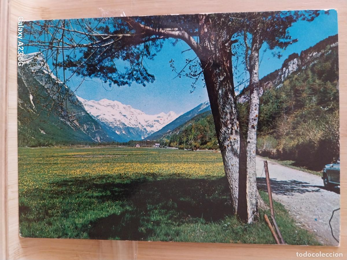 Postales: BENASQUE VALLE PINETA ED SICILIA 10 SC ORIGINAL COCHE