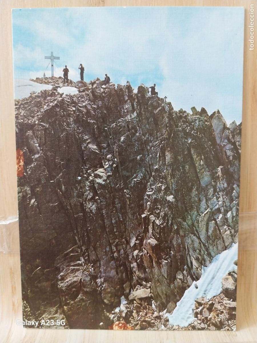Postales: BENASQUE PASO MAHOMA CIMA DE ANETO ED SICILIA 9 SC ORIGINAL ALPINISMO MONTA&Ntilde;ISMO