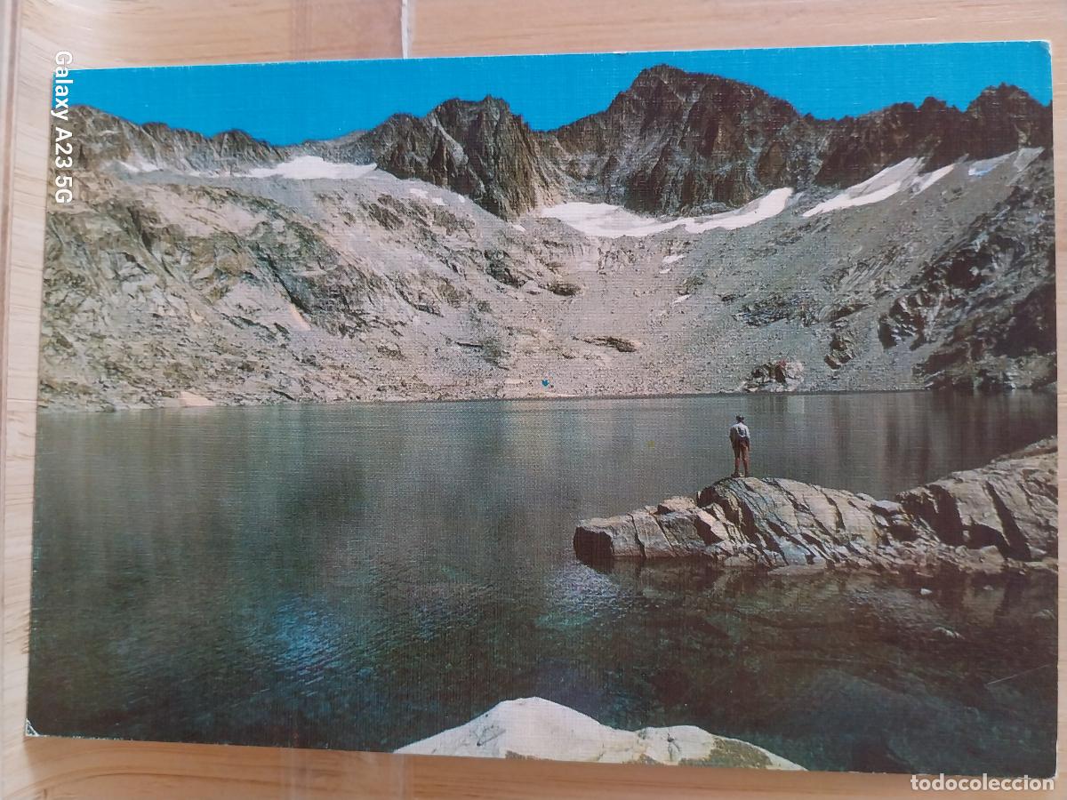 Postales: BENASQUE LAGO CREGUE&Ntilde;A COLLADO MALDITO ED SICILIA 20 SC ORIGINAL ANIMADA