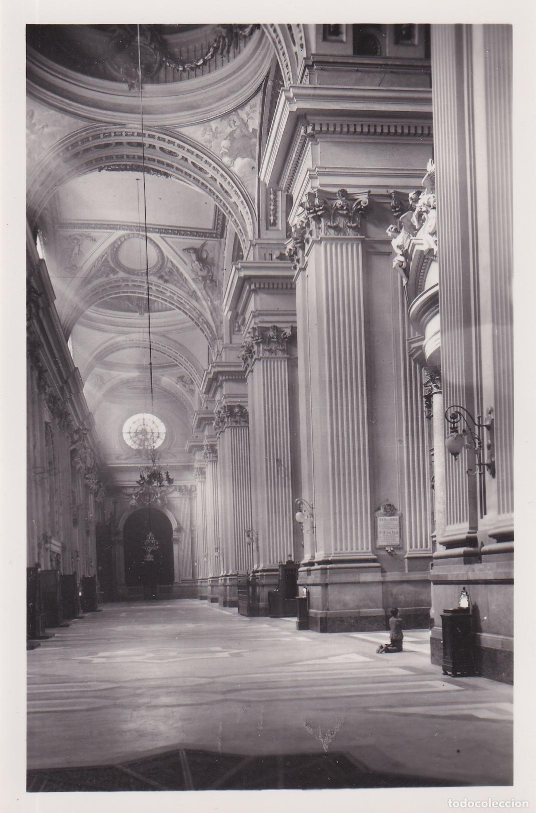 Postales: ZARAGOZA, BAS&Iacute;LICA DEL PILAR. NAVE LATERAL - GARCIA GARRABELLA N&ordm;86 - S/C