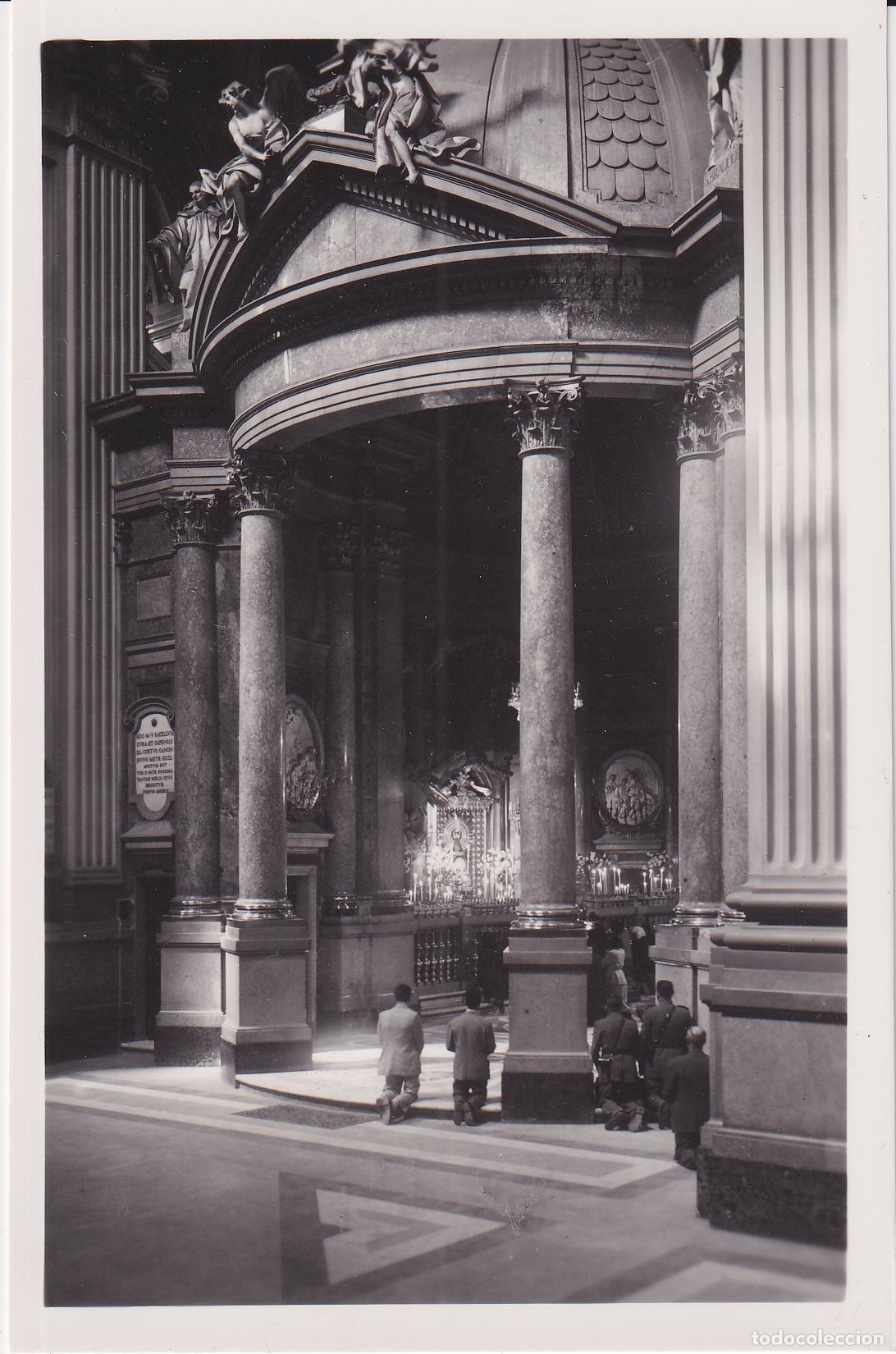 Postales: ZARAGOZA, BAS&Iacute;LICA DEL PILAR. SANTA CAPILLA. ENTRADA - GARCIA GARRABELLA N&ordm;79 - S/C