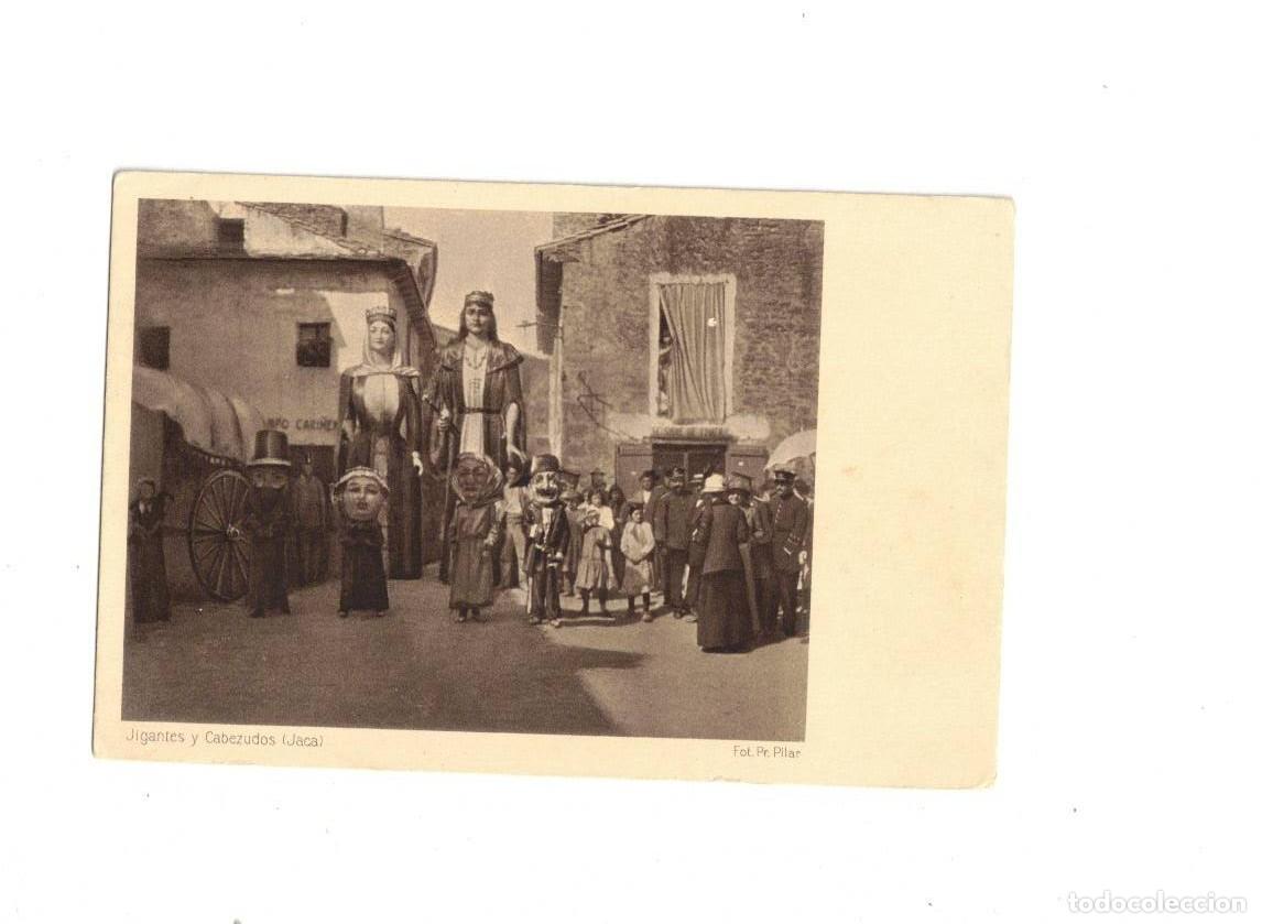 Postales: JACA. GIGANTES Y CABEZUDOS