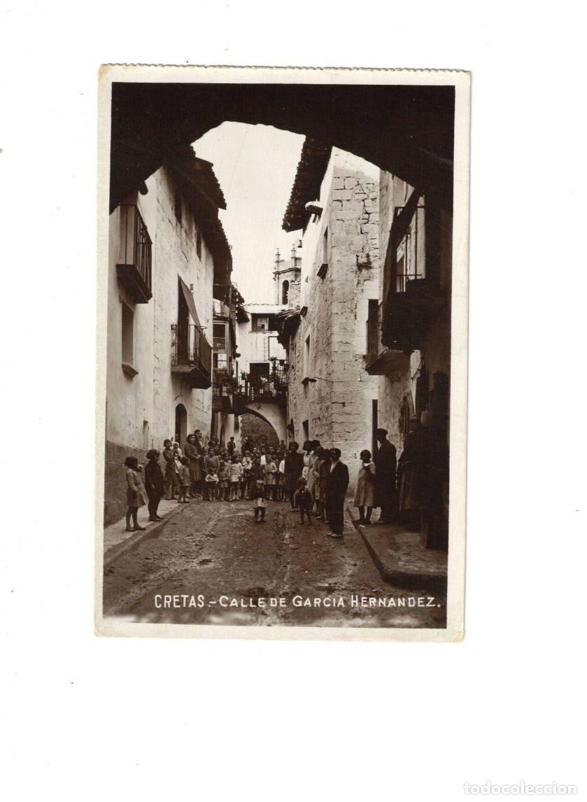 Postales: CRETAS. CALLE GARCIA HERNANDEZ